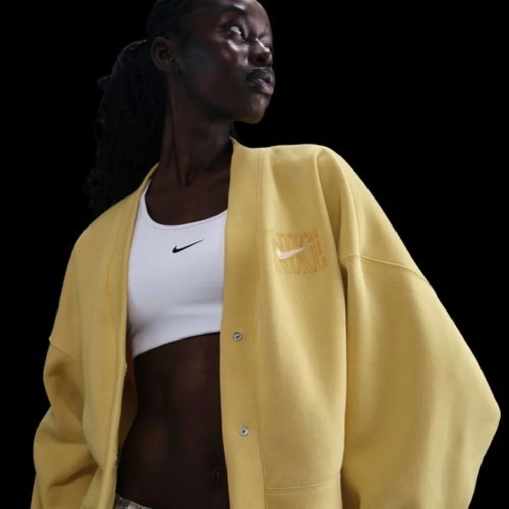 NWT Nike Sportswear Phoenix Fleece Women's Cardigan Size Large Cropped Oversized